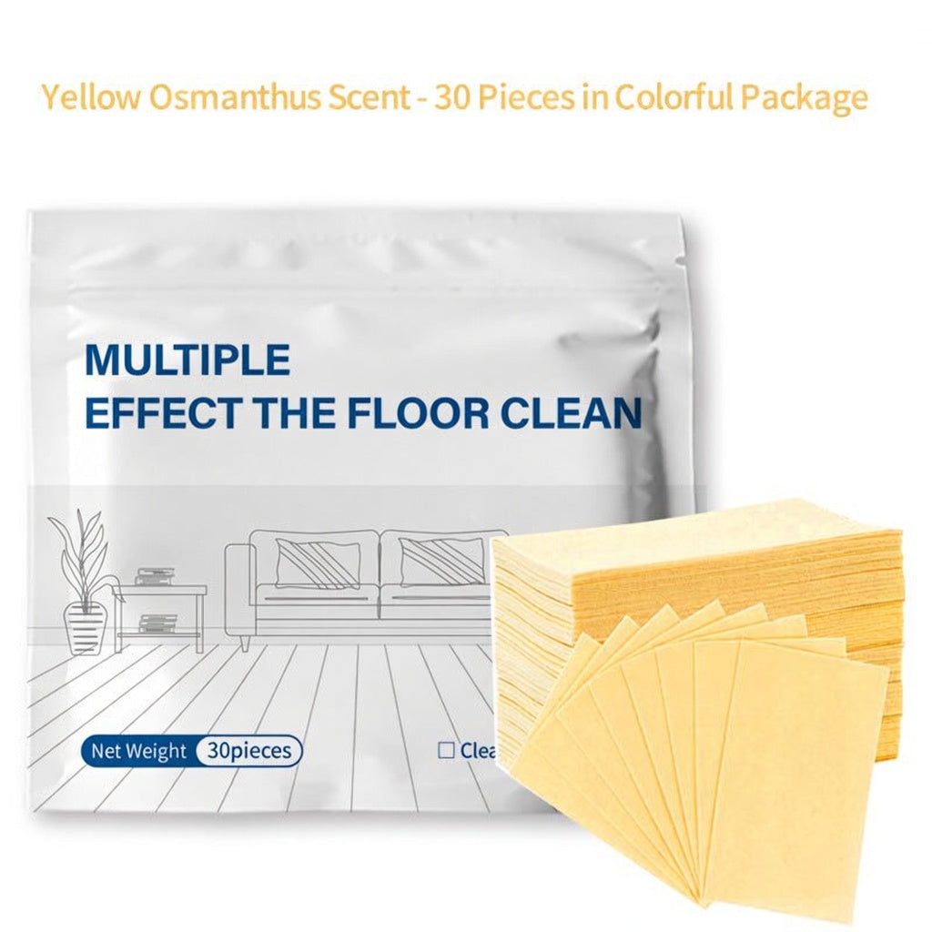 🔥 [50% OFF] Multi-Effect Antibacterial Floor Cleaning Sheets 👑 Perfect for Hardwood, Tile & Laminate 🌟